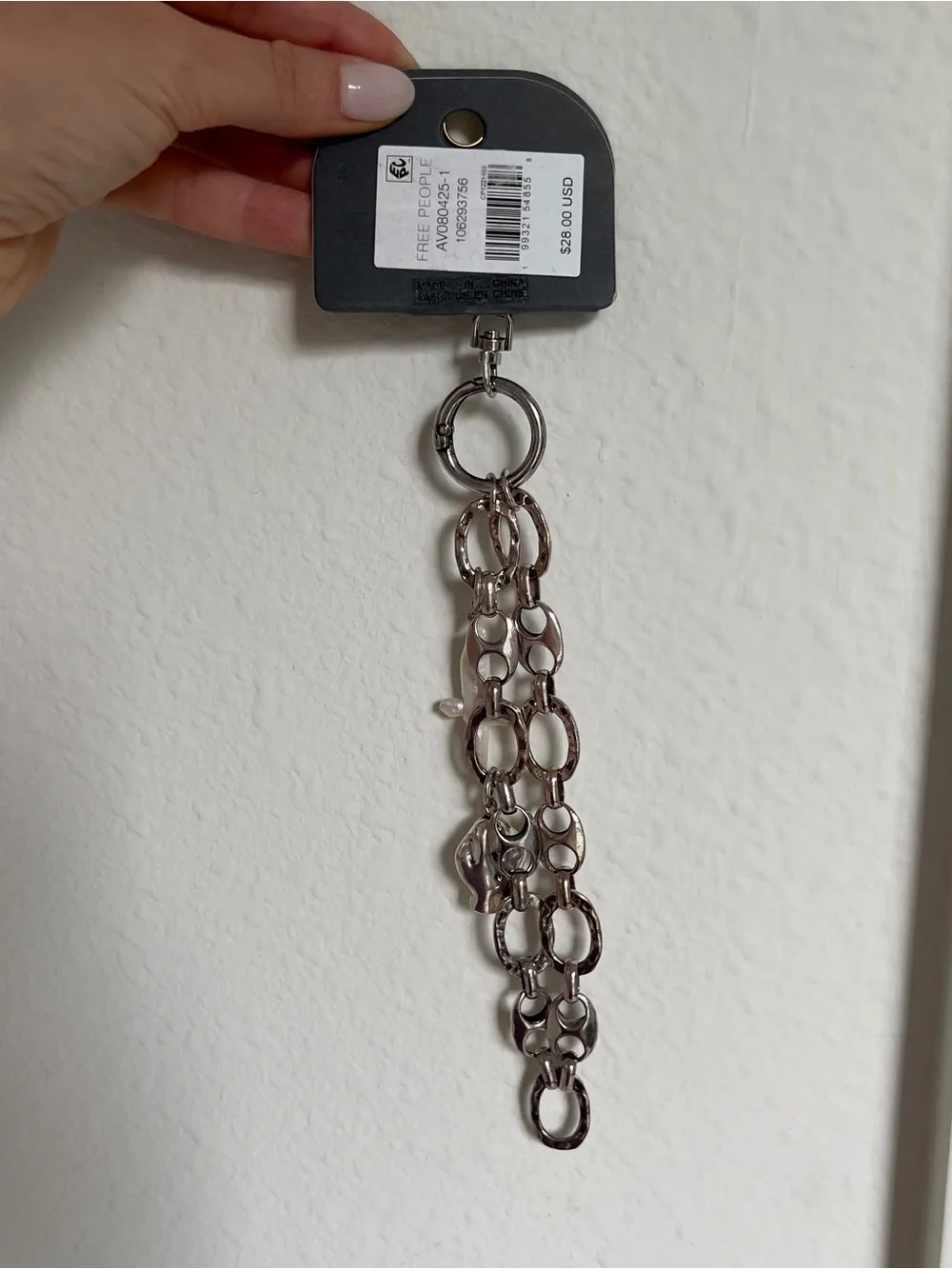 Free People Charmed Phone Wristlet Phone Charms